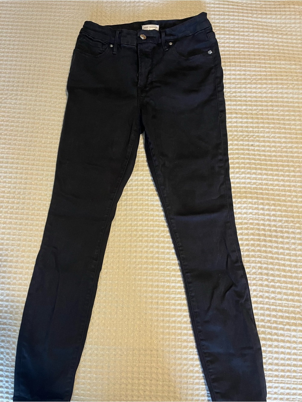 Good American Black Skinny Jeans